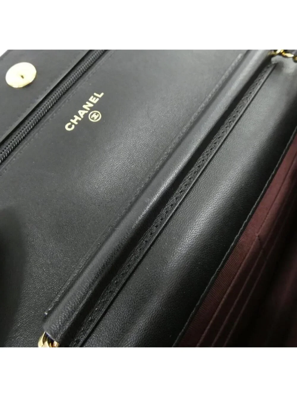 Chanel Timeless Classic Line Chain Wallet Shoulder